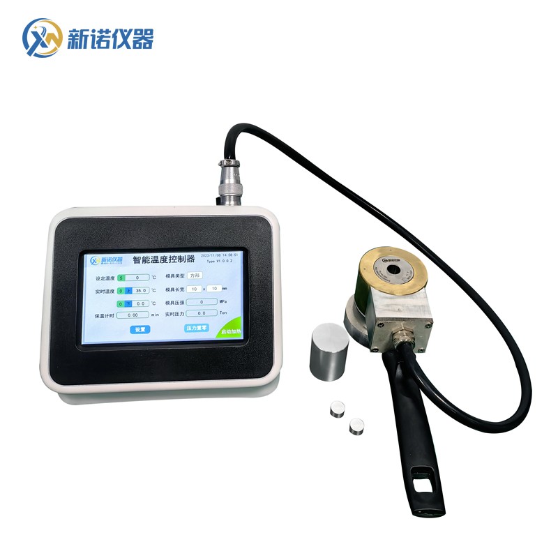 上海新诺500℃圆柱形热压模具（Ф21-40mm）RYM-600YG型 压片机模具